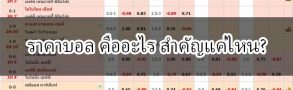 ราคาบอล เดิมพันทั้งทีต้องเล่นให้คุ้ม ต้องหัดสังเกตและเลือกเว็บให้ดี 11 สาระน่ารู็กับ ราคาบอล และ ราคาต่อรองบอล