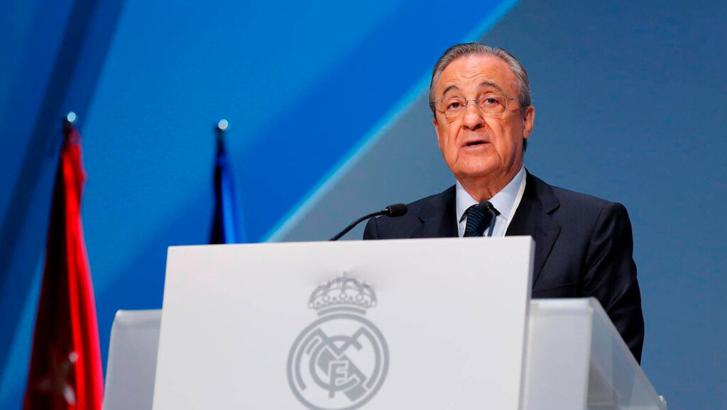Real Madrid CF President, Florentino Pérez